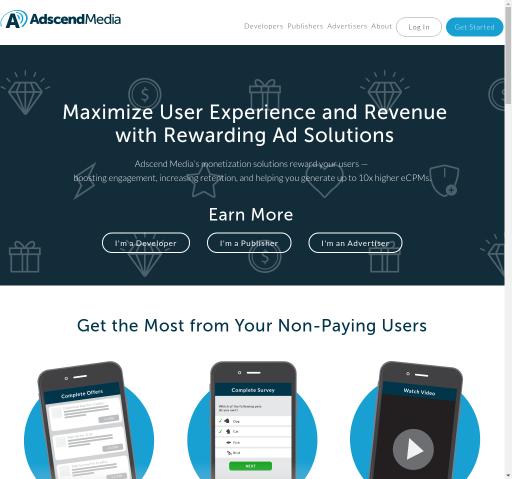 Adscend Media - 1915 offers, reviews, contacts - Affbank.com