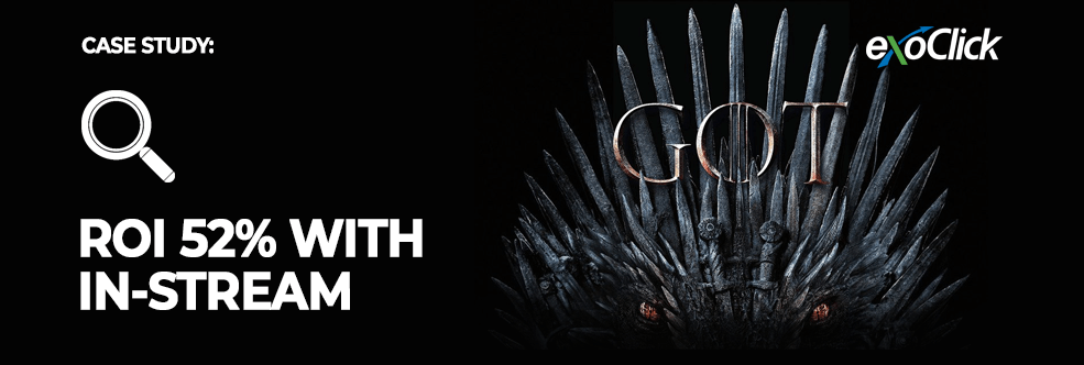 Affiliate Case Study: ROI 52% with official Game of Thrones game