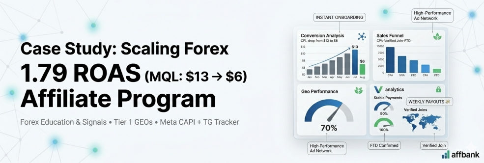 Case Study: Scaling a Forex Telegram Channel to 1.79 ROAS with Meta CAPI
