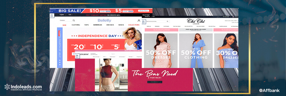 New Affiliate Campaigns from Indoleads: Fashion Category