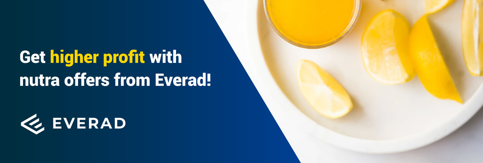 Get higher profit with these nutra offers from Everad! 