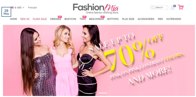 Affiliate Campaigns FashionMia 